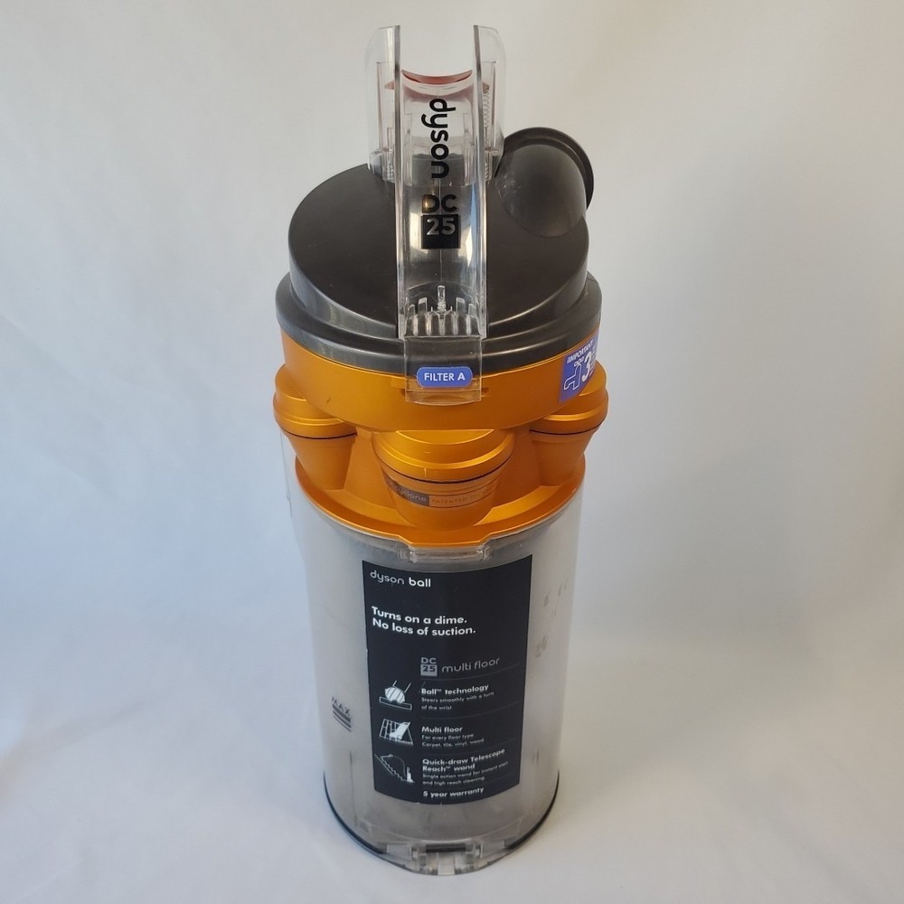 OEM Dyson DC25 Ball Vacuum Cyclone Dust Bin Canister Replacement NO FILTER